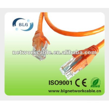 Cable de conexión de red UTP 4pr RJ45 con retardador de llama